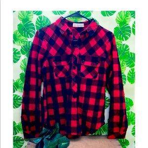 Red and black flannel